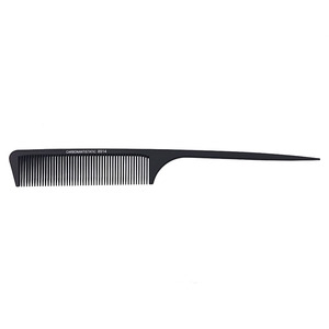 Logo personalizzato <span class=keywords><strong>di</strong></span> alta qualità Capelli neri e lisci Pettini Pro Salone <span class=keywords><strong>di</strong></span> Parrucchiere Anti-In <span class=keywords><strong>Fibra</strong></span> <span class=keywords><strong>di</strong></span> <span class=keywords><strong>Carbonio</strong></span> antistatico <span class=keywords><strong>Pettine</strong></span> Per I Capelli Del Barbiere <span class=keywords><strong>di</strong></span> taglio - Product Image 2