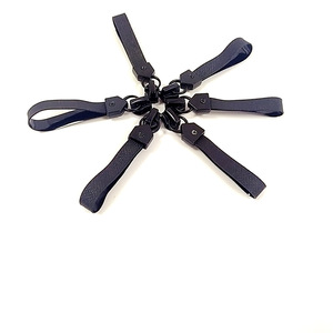 Metal Zipper Pulls Black Double Sided For Bags <b>Webbing</b> Accessory JK19 - Product Image 5