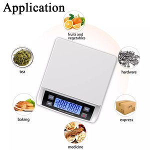 PP <span class=keywords><strong>lcd</strong></span> ekran parsel nakliye ölçeği 30kg küçük posta ölçeği entegre dijital kargo posta ölçeği - Product Image 2