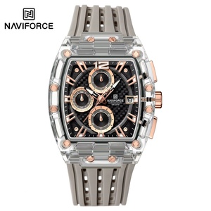 Hot Sale NAVIFORCE 7105 Men Watch Sport Top Brand Chronograph Date Original Wristwatch Quartz Male <b>Clock</b> - Product Image 1