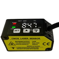 Capteur de mesure laser industriel intelligent HEINXS HL-S200P, distance entre centres de 200 mm, remplace les séries LR-Z/HG-C/KT5/KT6, sortie NPN