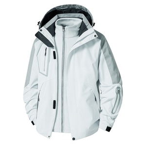 Veste de pêche imperméable d'hiver personnalisée avec logo, veste décontractée chaude pour homme, coupe-vent avec capuche, veste pour homme - Product Image 2