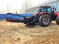 Zanjadora de Cadena de Alta Productividad de 1m de Ancho y 1m de Profundidad, Montada en Tractor, de 35-260 HP, con Ancho de Zanja de 25/40/50/60/80/150cm