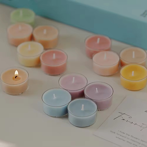 Velas Aromáticas Decorativas para el Hogar al por Mayor, Velas de Té Aromáticas Románticas sin Humo, Velas Pequeñas de Cera de Soja con Aroma - Product Image 2