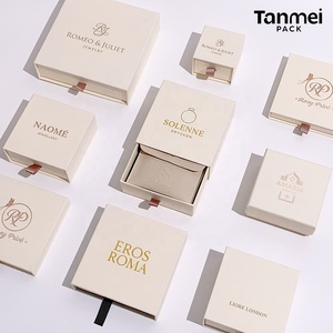 Boîte d'emballage de <span class=keywords><strong>bijoux</strong></span> en carton personnalisée OEM, boîtes cadeaux, boîte à <span class=keywords><strong>bijoux</strong></span> <span class=keywords><strong>pour</strong></span> collier, boucles d'oreilles, bracelet, bague - Product Image 2