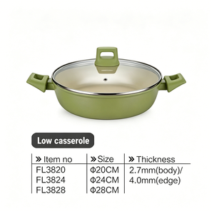 Juego de Ollas y Sartenes de Cocina de Inducción de Alta Calidad, Wok Verde, de Aluminio Grueso con Revestimiento Antiadherente <span class=keywords><strong>Tefal</strong></span> - Product Image 5