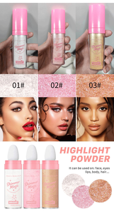 <span class=keywords><strong>Polvo</strong></span> resaltador <span class=keywords><strong>de</strong></span> alta calidad Iluminador <span class=keywords><strong>de</strong></span> contorno cosmético Brillo Hada Rosa <span class=keywords><strong>Polvo</strong></span> suelto Maquillaje <span class=keywords><strong>de</strong></span> alto brillo - Product Image 5