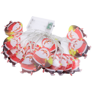 LED Santa Claus Sleigh Snowman ánh sáng chuỗi Cross-Border IP68 nhựa cây giáng sinh trang trí Đảng kỳ nghỉ flash ánh sáng Quà Tặng - Product Image 5