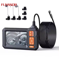 Endoscope industriel 5m 8,5mm à objectif unique 1080P HD IP67, caméra d'inspection étanche avec écran IPS de 4,5 pouces