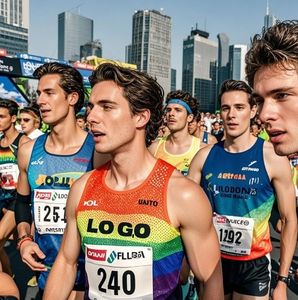 Débardeur de sport de Offre Spéciale d'été Stripe Neck Printed Letters Men Basketball Marathon Tank Top - Product Image 3