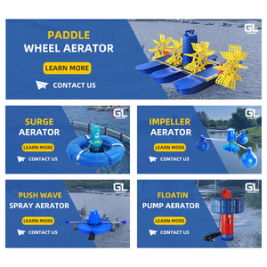 Aérateur <span class=keywords><strong>solaire</strong></span> Guanlian pour bassin à crevettes, 6 hélices, oxygénation de l'eau, machine d'aquaculture pour étang à poissons - Product Image 4