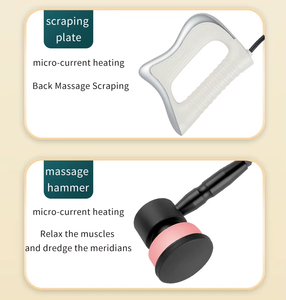 Best Sale 7in1 Plastic Massage Hammer Health Wellness Device EU Plug <b>Microcurrent</b> Scraping Massage Negative Pressure Body Care - Product Image 4