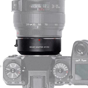 Adaptateur de monture d'objectif DF Wholesale Viltrox EF-FX1 AF pour monture EF/EF-S <span class=keywords><strong>Fuji</strong></span> X, multi-matériaux, moule privé, 142g, non plein <span class=keywords><strong>format</strong></span> - Product Image 5