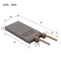 Plaque chauffante en nitrure de silicium haute température 220v 400w