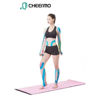 Bande adhésive sportive et autocollants musculaires, adhésif acrylique souple simple face, respirant, non allergène, pour la course à pied, le yoga et la gym