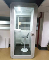 Piano amovible cabine insonorisée bureau mobile studio d'enregistrement domestique salle de séjour isolation chant pratique Pods de bureau