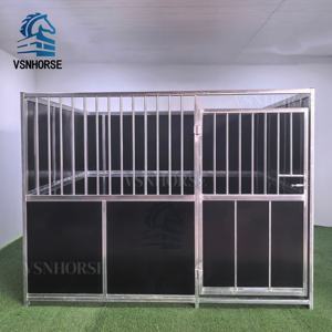 Draagbare buitenpaardenstal, tijdelijke stal met stalen frame en multiplex panelen voor evenementen - Product Image 2