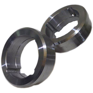 Joint de soudure <span class=keywords><strong>conique</strong></span> de traitement de tournage et de fraisage en acier inoxydable CNC personnalisé pour équipement de blanchisserie industriel en acier de moyeu - Product Image 3