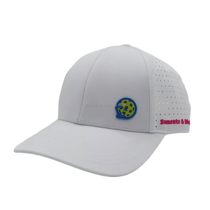 OEM High Quality Custom Logo 6 Panel Baseball <b>Cap</b> Waterproof Breathable Golf Hat Adjustable Rope Closure for Men <b>Women</b> Golfers - Product Image 1