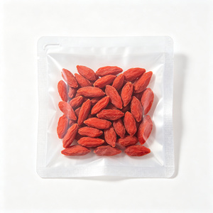Sachet refermable transparent en plastique alimentaire pour fruits secs, chips, noix et bonbons - Product Image 1