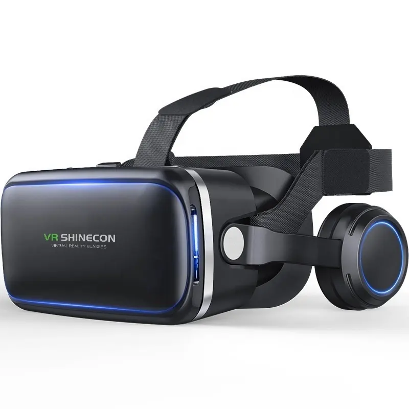 Vr Bril 3d Virtual Reality Vr Gameconsole Slimme Bril Helm Mobiele Telefoon Stereo Film Digitale Spelbril