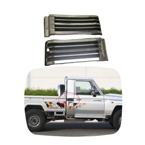Kit de Accesorios para Auto YBJ, Molduras Protectoras Cromadas ABS y Red Antimosquitos para <span class=keywords><strong>Land</strong></span> <span class=keywords><strong>Cruiser</strong></span> Serie 79, Pickup LC79 FJ79 SUV - Product Image 1