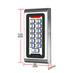 New Waterproof WiFi Tuya App Smart Door Lock RFID Card Access Controller S601 Metal Keypad Standalone Door Access Control System