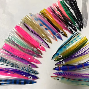 Mồi câu mực giả hình bạch tuộc rỗng ruột, kích thước 2-16 inch, chất liệu PVC phát sáng - Product Image 2