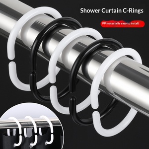 Fastener Clip Factory Wholesale Electric Curtain Track Accessories, Side Top Wall <b>Brackets</b>, Fastener clip - Product Image 1
