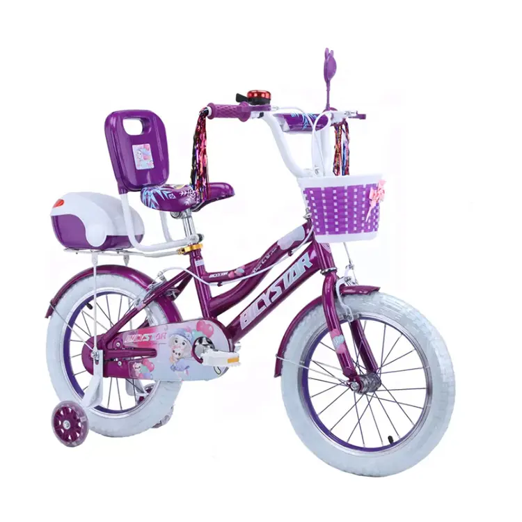Bicicleta de 12, 14, 16, 18 y 20 pulgadas, Multicolor, bonita y bonita, para niñas y niños