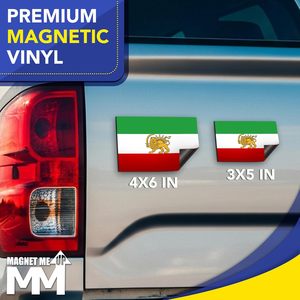 Imán Personalizado para Parachoques con Diseño de León y Sol de Irán, Resistente a la Intemperie, para Autos, Camiones, SUV, Accesorio para Refrigerador - Product Image 2