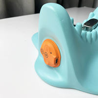 Bleu électrique Portable multifonctionnel Massage cervical oreiller Vibration pétrissage réparation cervicale Traction Massage du cou à domicile