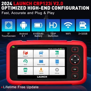 CRP123I V2.0 4 Systèmes de Diagnostic Automobile, Réinitialisation Huile, ETC, <span class=keywords><strong>SAS</strong></span>, Lecteur de Code OBD2 Creader pour Tous Véhicules, 2 Lecteurs de Code - Product Image 3