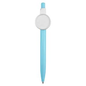 AI-MICH - Bolígrafo Promocional <span class=keywords><strong>de</strong></span> Plástico con Mecanismo <span class=keywords><strong>de</strong></span> Empuje, 25 mm, Botón Personalizable, Color Personalizado, Impresión por Serigrafía Portátil - Product Image 4