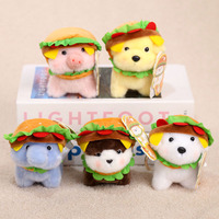 Porte-clés pendentif en peluche Hamburg Animal Bear Legend avec rembourrage en coton PP, 12 cm, unisexe, à partir de 14 ans, vente en gros pour fêtes