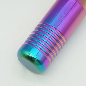 Elegante manopola del cambio in alluminio universale per auto bastone di trasmissione manuale a ingranaggi estesi pomello della testa del cambio servizi di lavorazione - Product Image 3