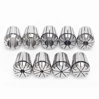 HOZLY ER20 AA Steel Spring Collet 0.008mm Presisi Tinggi Hra85 untuk Mesin Pengukiran dan Pemotongan CNC