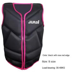 سترة طفو من النيوبرين خفيفة الوزن احترافية محمولة قابلة للتنفس لإنقاذ المياه والصيد للأطفال والكبار للصيف - Product Image 6