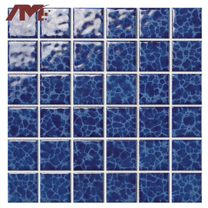 Piastrelle a Mosaico <span class=keywords><strong>Blu</strong></span> Antiscivolo per Piscina a Prezzo Conveniente da Fornitore Cinese - Product Image 3