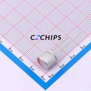 ตัวเก็บประจุแบบแข็ง 217EC0024 ชนิด Through Hole (THT), ขนาด D10xL10.5 มม. 220uF 20% 50V 2.35A100kHz - Product Image 1