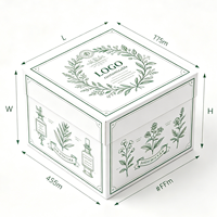 Boîte en carton vintage style apothicaire, emballage rétro pour pharmacien, boîte personnalisée pour bougies aux herbes, services d'impression et d'emballage sur mesure