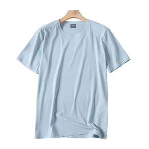เสื้อยืดลำลองผู้ชายสำหรับฤดูร้อน แห้งเร็ว ระบายอากาศดี แขนสั้น ดีไซน์เรียบง่าย สวมใส่สบาย ทรงหลวม เหมาะสำหรับกีฬากลางแจ้ง - Product Image 2