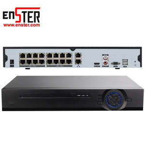 Novo <span class=keywords><strong>NVR</strong></span> POE de 16 Canais com Detecção Facial Enster, 4K H.265, Alta Qualidade, Preço Baixo, Design Moderno para Monitoramento Móvel - Product Image 4