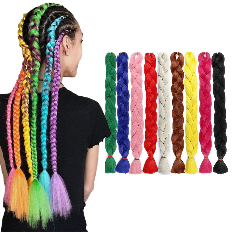 Vigorous 165g Long Jumbo Braids Synthetic Braiding Hair Crochet Braids Hair Extensions Hairstyles Pink Blonde 22 Colors Buy Jumbo Braids Long Jumbo Braid Synthetic Braiding Hair Crochet Braid Hair Product On Alibaba Com