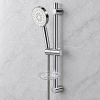 Ensemble de douche thermostatique intelligent de luxe moderne, haute pression, économie d'eau, effet pluie, mitigeur de salle de bain apparent complet