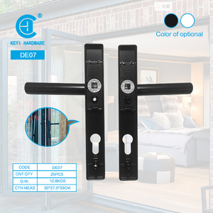 Nhà Máy Hiện Đại Giá Thấp Nhôm 85Mm Kính Bằng Gỗ Cửa Sổ Cửa Đòn Bẩy Xử Lý Khóa Thiết Lập Phần Cứng Phòng Tắm Văn Phòng Khách Sạn - Product Image 5