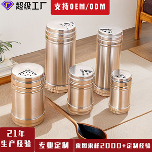 Pot à épices en acier inoxydable avec couvercle pivotant, compatible lave-vaisselle, pour usage domestique et commercial - Product Image 5