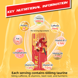 Polvo <span class=keywords><strong>de</strong></span> Taurina, Cafeína y Vitaminas OEM/ODM, Suplemento Nutricional Deportivo para la Resistencia con Vitaminas del Grupo B y Fórmula Sin Azúcar - Product Image 3
