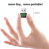 Usine 150M USB WiFi adaptateur Plug and Play intégré antenne à Gain élevé adaptateur USB pour PC de bureau ordinateur portable Windows