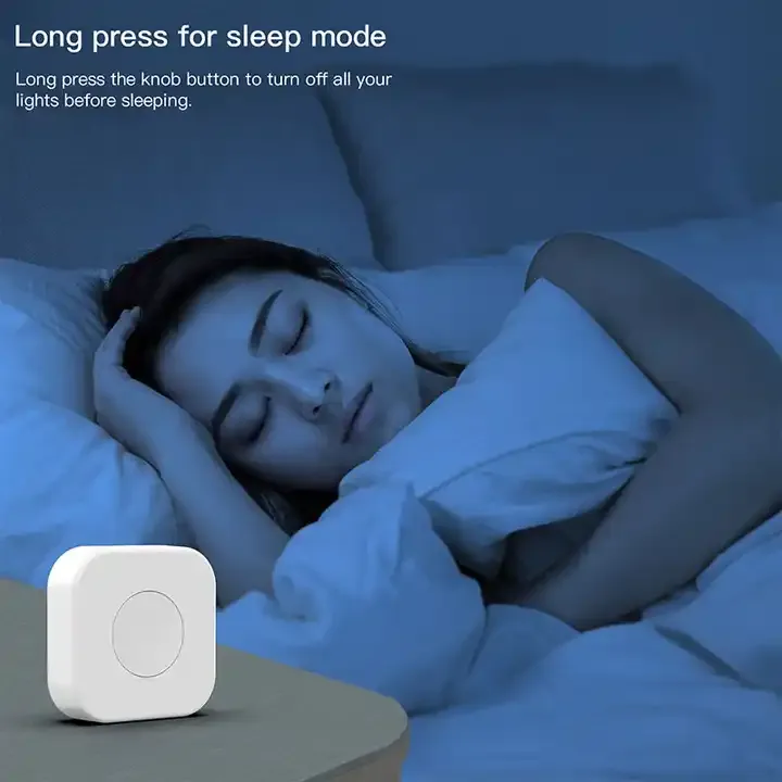 Tuya Smart Zigbee Wireless Switch-Battery Powered Wiring-free Scene Switch with Mobile Phone Remote Control for Home & Hotel Use · image 5